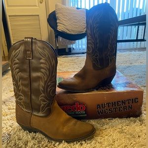 Women’s Brown Laredo Western Cowgirl Boots